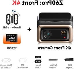 Dashcam – Autocamera – DVR – Videoregistratie – Bewegingsdetectie – 4K Ultra HD – 5GHz Wifi & ADAS Veiligheid — thumbnail 4