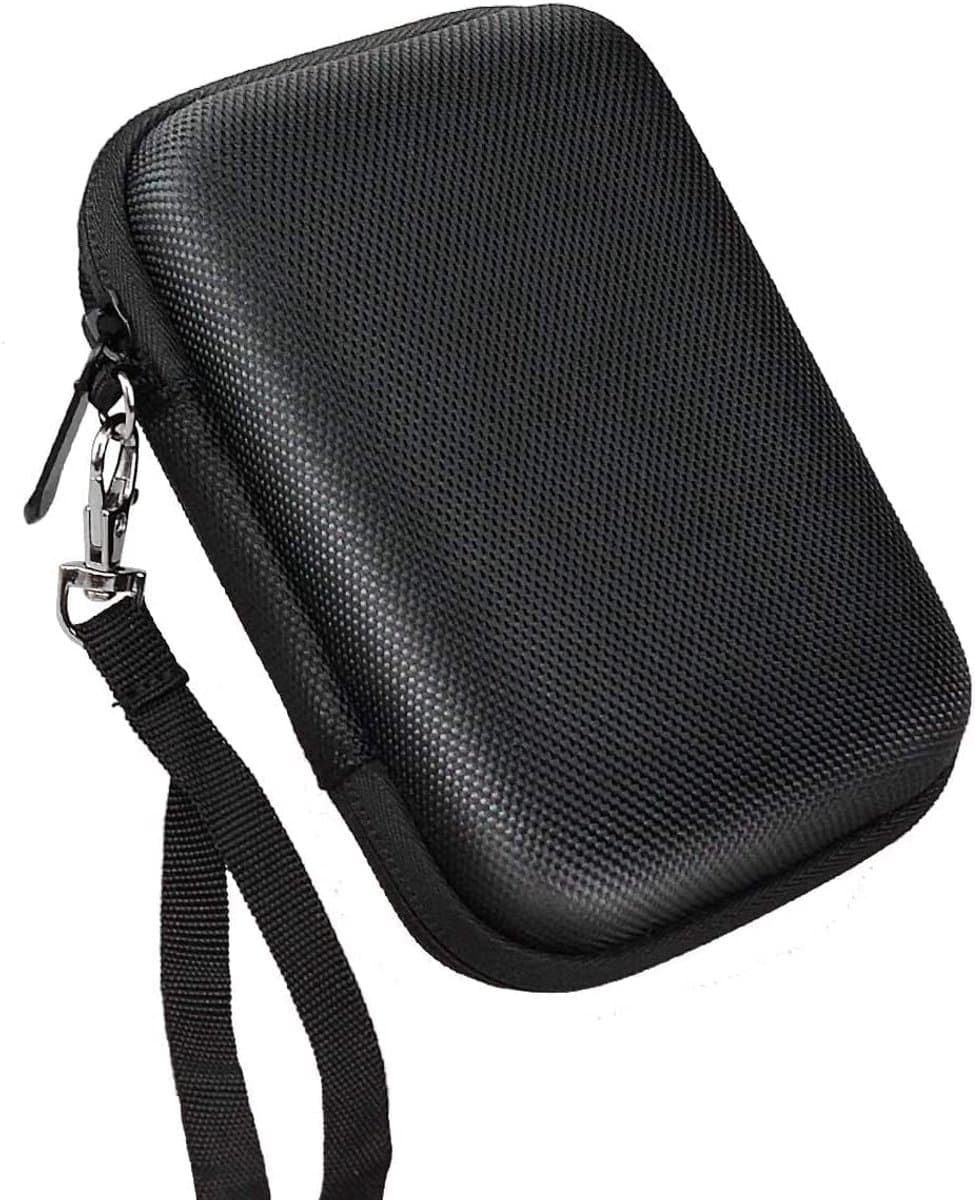 SnelShoppen - Hard Travel Case voor Externe Harde Schijf 1TB/500GB - Schokbestendig, Waterdicht, EVA Materiaal, Inclusief Opbergruimte voor Kabels, Id — afbeelding 1
