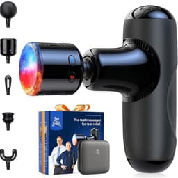 Massagengun - Massage Gun - Massage Pistool - Zwart - 14cm x 11cm x 3cm — thumbnail 1