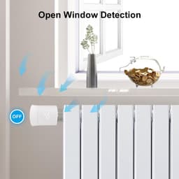 Radiatorthermostaat Slim – Zigbee & WiFi – Inclusief Hub – App & Spraakbediening – Programmeerbaar – M30 x 1,5 mm — thumbnail 4