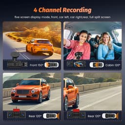 Dashcam 4K+1080P - WiFi Auto Camera - 3" IPS Scherm - Nachtzicht voor optimale veiligheid - ShopVlot — thumbnail 5
