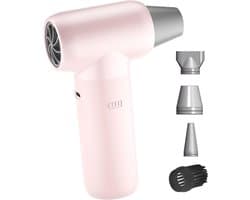 Elektrische Air Duster - Luchtblazer Stofverwijderaar - Apparaten Reinigen - Borstelloze Motor - Compact Ontwerp - Roze