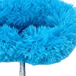 Ventilator Stoffer - Verlengstok Stoffer - Hoge Plekken Schoonmaken - Ultra-fijne Vezels - 115 cm - Blauw — thumbnail 3