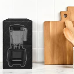 Mixer Deksel - Keukenmachinehoes Stofkap - Keuken Organiseren - Met Opbergvak - 27 x 26 x 4 cm - Grijs — thumbnail 2