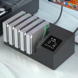 Externe Harde Schijf Dock - Harde Schijf Station - Data Opslag Klonen - Offline Klonen Functie - 120 TB Capaciteit — thumbnail 1