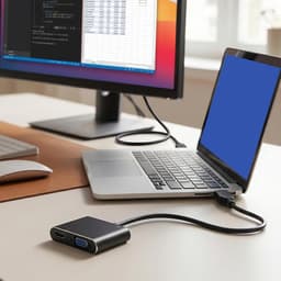USB naar Dual HD VGA Adapter - USB Adapter 2 Schermen - Werk Efficiënter - Ondersteunt 2 Beeldschermen — thumbnail 4