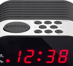 Lenco CR-07 White - Wekkerradio met Slaaptimer - Dubbel alarm - Wit — thumbnail 5