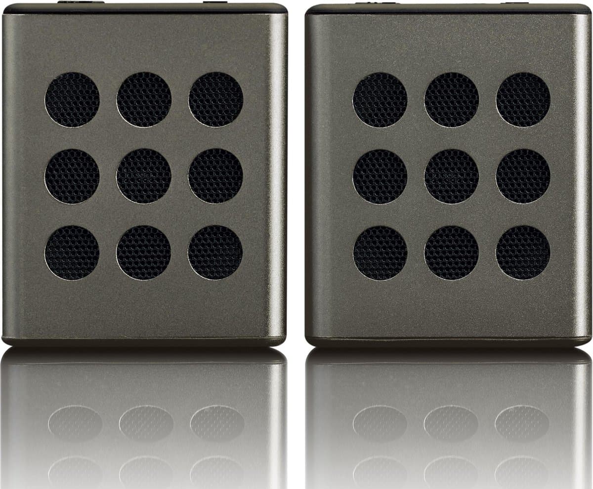 Lenco BTP-200BK - Bluetooth Speaker Draadloos - 8 uur batterij - Zwart — afbeelding 1