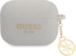 Guess Charms Silicone Case voor Apple Airpods Pro 1 (1e generatie) - Grijs — thumbnail 1