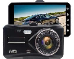 H309 Dual Dashcam 4.0 Inch 1080P/Park Modus/WDR/Wide Angel/G-Sensor/Loop Recording/Night Vision