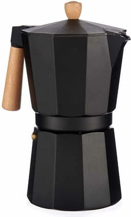 Kinvara Moka Koffiezetter - 650 ml - zwart - aluminium - Italiaanse koffie — thumbnail 1