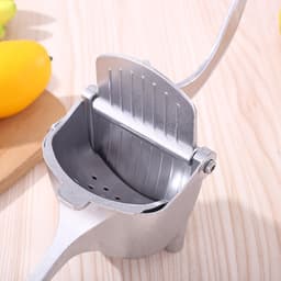 Ntech Citruspers - Citroenpers RVS - Limoenpers - Sinaasappel juicer - Handpers - Handmatige Fruitpers -Handcitruspers - Citrusknijper RVS — thumbnail 2