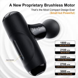 Massageapparaat -Professioneel Percussie Massager — thumbnail 5