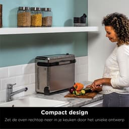 Ninja Foodi 8-in-1 Multifunctionele Elektrische Oven en Airfryer - 2400 Watt - RVS - Pizza Oven - SP101EU — thumbnail 4