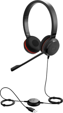 Jabra Evolve 30 II Headset Bedraad Hoofdband Kantoor/callcenter USB Type-A Zwart — thumbnail 5
