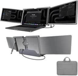 Triple Portable Monitor Expert 14" OneCable - IPS - Extra scherm laptop - Tri screen monitor - Inclusief draagtas — thumbnail 1