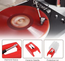 Grammofoon / platenspeler accessoires (set 3) — thumbnail 5