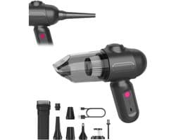 MKSS® Kruimeldief Draadloos - Auto Stofzuiger - Handstofzuiger - Zwart