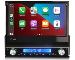 Autoradio klapscherm 1 din met navigatie multimedia - Radio - Navigatie