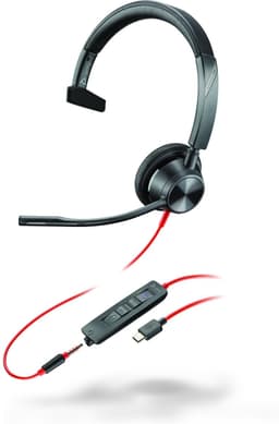 HP Poly Poly Blackwire 3315 Microsoft Teams Certified USB-C Headset — thumbnail 1