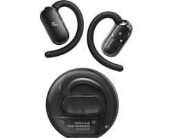 Soundcore V40i by Anker, open-ear hoofdtelefoon, kristalhelder ontwerp, 4 verstelbare standen voor een goede pasvorm in elk oor, 2x diepere bas, IP55, 21 uur afspeeltijd, duidelijke AI-gesprekken, Bluetooth 5.4, app-bediening