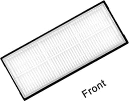 Vervangend filter geschikt voor Roborock S7 S7+ S7 Max Ultra S8 Pro Ultra S8+ S8 S7 MaxV S7 MaxV Plus T7S T7 plus T7S plus robotstofzuiger, wasbaar - harde vloerfilter, 8 stuks — thumbnail 2