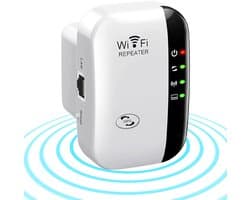 WiFi-extender - Wifi Versterker Stopcontact - Router Draadloos - Repeater - Booster - Extender - 300 Mbps