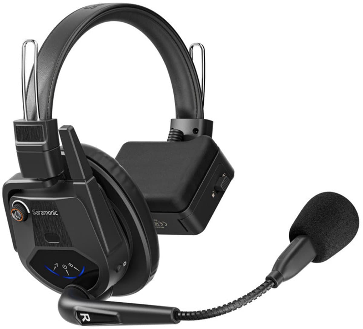 Saramonic WiTalk9 WT8S Headset Draadloos Hoofdband Podium/studio Oplaadhouder Zwart — afbeelding 1