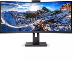 Philips 346P1CRH - QHD Ultrawide Webcam Monitor - USB-C 90w - KVM-Switch - 34 inch — thumbnail 2