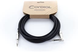 Cordial EL PR Elements Instrumentenkabel 6.3 mm Jack Recht/Haaks Zwart — thumbnail 3