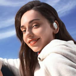 Baseus Eli Sport 1 | Open-Ear Oordopjes | Met Nekband | Sport Oordopjes | Geschikt voor Hardlopen, Wielrennen, Reizen, etc | Waterdicht IPX4 | Draadloze Oortjes | Stellar Wit — thumbnail 2