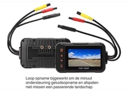 WNHB® Dashcam Motorfiets Waterdicht - Motocam Voor Motor Met Groothoek Camera - Full HD Dashcam Voor Motor - Beveiliging En Opname Onderweg — thumbnail 2