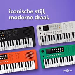 VISIONKEY-1 Mini Elektrisch Keyboard 37 Toetsen - Kinderen - Wit — thumbnail 5