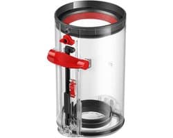 1 Dyson V10 reserveonderdelen, compatibel met Dyson V10 (SV12) Cyclone Absolute/Total Clean/Animal, hoogwaardige kunststof stofzuigerbak met een inhoud van 0,2 gallon, goed sluitend deksel, trouw aan het origineel