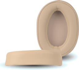 Somstyle Oorkussens Geschikt Voor Sony WH-H900N & MDR-100ABN - 2 Stuks - Zacht Foam - Eiwitleer - Champagne — thumbnail 3