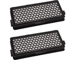 Somstyle Actieve HEPA Filter Set 2 Stuks Geschikt voor Miele Classic Compact C1, Complete C2 & C3 - Vervangbare Stofzuiger Onderdelen - 2 Stuks - Zwart