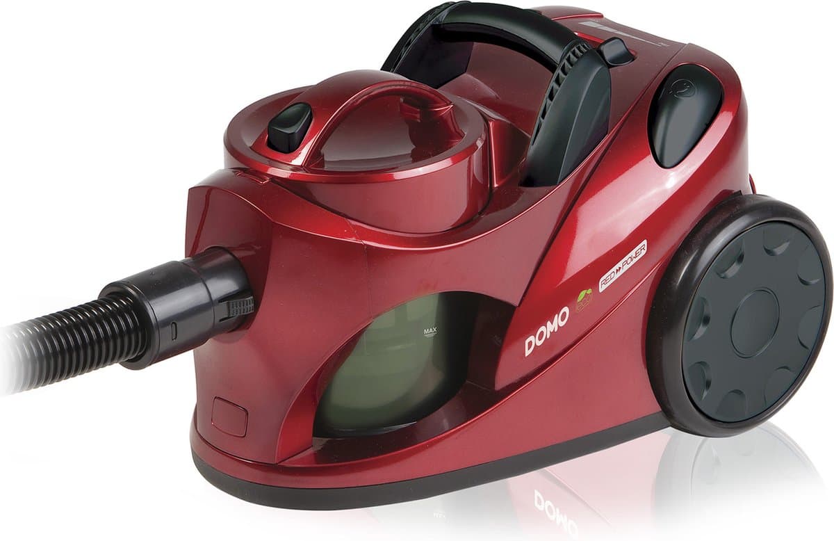 DOMO DO7279S - Stofzuiger zonder zak - ECO - 1000W - Rood — afbeelding 1