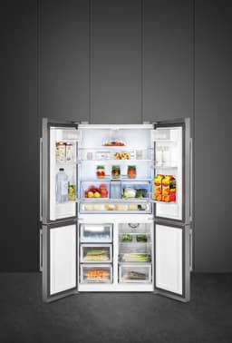 SMEG FQ60XDAIE - Amerikaanse koelkast - No Frost - RVS — thumbnail 4