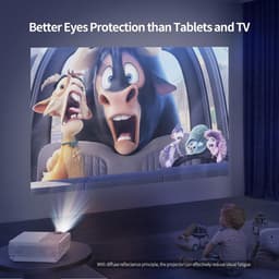 Projector - 4K - Mini Projector - Bluetooth - Draagbaar - 1080P — thumbnail 4