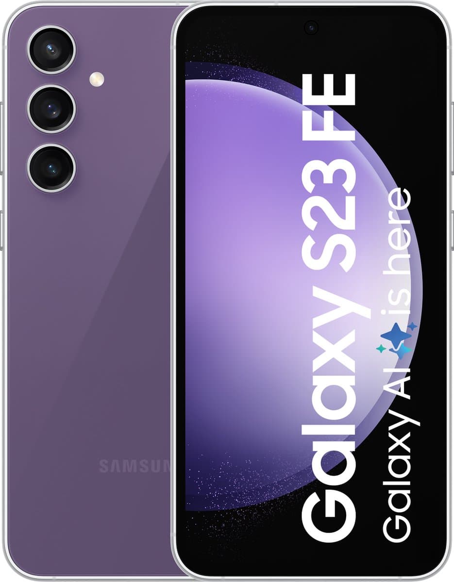 Samsung Galaxy S23 FE 5G - 256GB - Purple — afbeelding 1