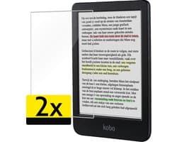 Screenprotector - Geschikt voor Kobo Clara Colour - 2 Stuks - Extra Sterk - Beschermglas - Gehard Glas - Tempered Glass - Screen Protector
