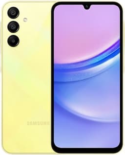 Samsung Galaxy A15 4G - 128GB - Geel — thumbnail 1