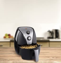 Cuisinier DeLuxe Heteluchtfriteuse - 3,2 Liter - 1300-1500 Watt - Instelbare Tijd- en Temperatuurregeling — thumbnail 6