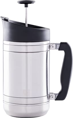 Planetary Design - Serie BruTrek Base Camp - Koffie - French Press - Cafetiere - Camping - Koffiekan - Outdoor - Stoer - Sterk - Anti bitter - Staal - 1L — thumbnail 1