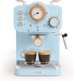 CREATE - Espresso-koffiezetapparaat - Pastel blauw - THERA RETRO — thumbnail 1