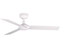 Faro Barcelona 34288 Cruiser S plafondventilator wit 106 cm - Afstandsbediening - Stille en zuinige DC-motor - 6 snelheden - zomer en winterstand
