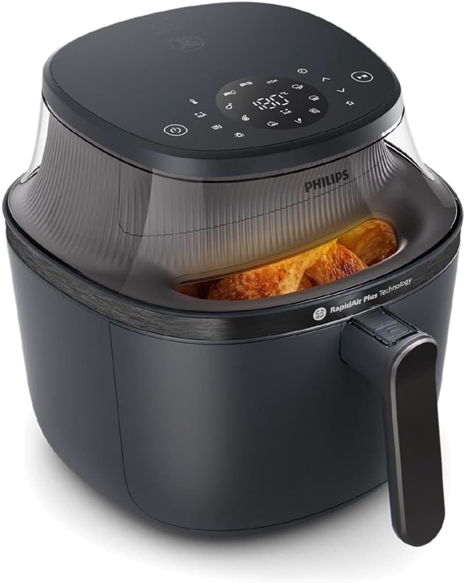 Philips 3000 Series Airfryer NA330/00 – 6,2 L – Rapid Air Plus – Kijkvenster – Touchscreen — afbeelding 1