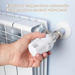 4x Slimme Thermostaatknoppen Set voor Radiator - Universele M30 Fitting — thumbnail 5