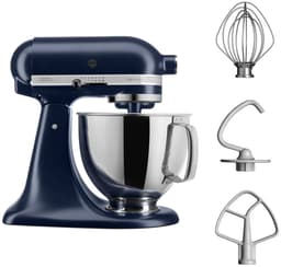 KitchenAid Artisan 5KSM125EIB - Keukenmachine - 4,8L - Inktblauw - 3 menghaken — thumbnail 1
