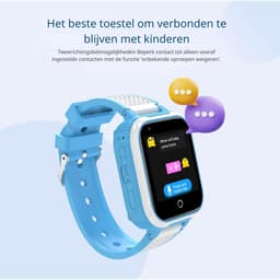 DrPhone KidsTimeX15 – 4G Kinder Smartwatch met GPS Tracker – Videobellen – WhatsApp – IP67 – SOS – 1.44” Touchscreen – Stappenteller – Nederlandse Mobiele App – 1GB+8GB – Roze — thumbnail 8